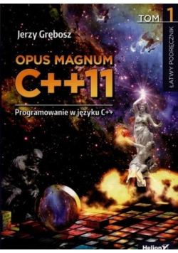 Opus Magnum C + + 11 Tom 1