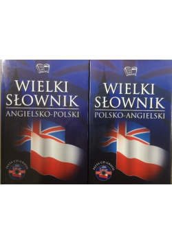 Wielki słownik polsko - angielski angielsko - polski z CD Tom 1 i 2