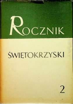 Rocznik Świętokrzyski tom 2