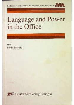 Language and Power in the Office