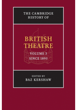 The Cambridge History of British Theatre