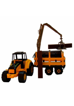 Traktor tytan z deskami