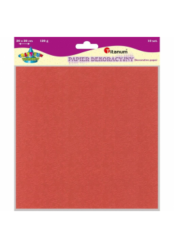 Papier dekoracyjny tłoczony kwiaty mix 10szt
