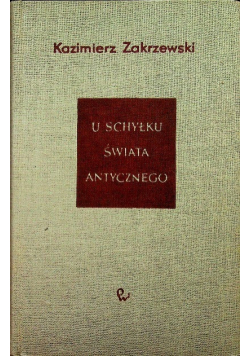 U schyłku świata antycznego