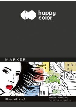 Blok do markerów ART A4/25K 100g Happy Color