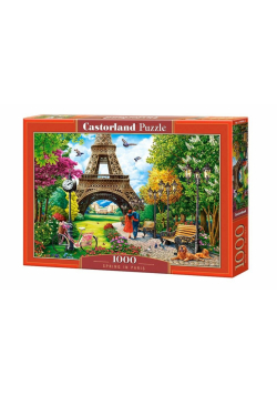 Puzzle 1000 Spring in Paris CASTOR