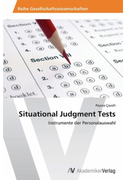 Situational Judgment Tests