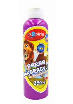 Farba dekoracyjna fluorescencyjna fioletowa 250ml