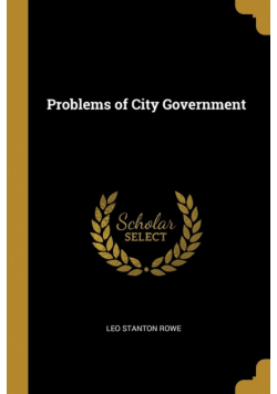 Problems of City Government