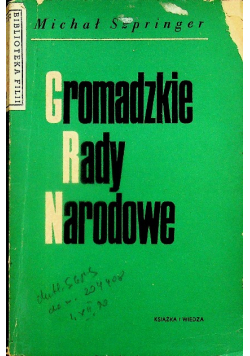 Gromadzkie rady narodowe