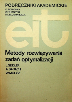 Metody rozwiązywania zadań optymalizacji