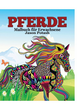 Pferde Malbuch fur Erwachsene