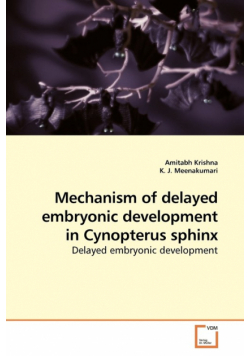 Mechanism of delayed embryonic development in Cynopterus sphinx