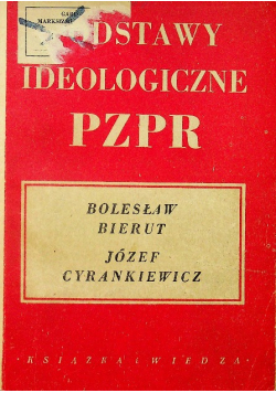 Podstawy ideologiczne PZPR 1949 r