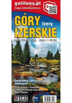 Góry Izerskie 1:25 000 Mapa turystyczna Nowa