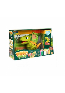 Zestaw z ciastoliną piankolina Dino Max
