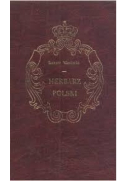 Herbarz Polski tom II reprint z 19839 r