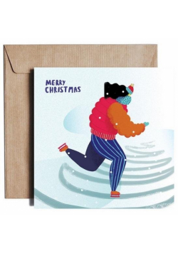 Karnet kw Snow Fairy / Śnieżna wróżka BN OG06
