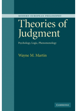 Theories of Judgment