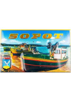 Magnes I love Poland Sopot ILP-MAG-C-SOP-15