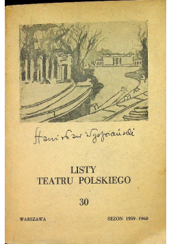Listy teatru polskiego