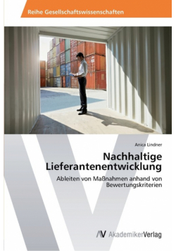 Nachhaltige Lieferantenentwicklung