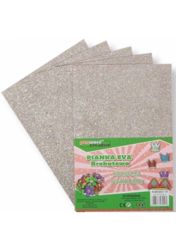 Pianka multicolor brokat 10 20x30 5szt
