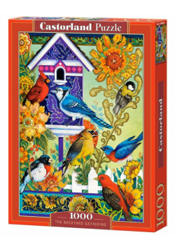 Puzzle 1000 Ptasie spotkanie
