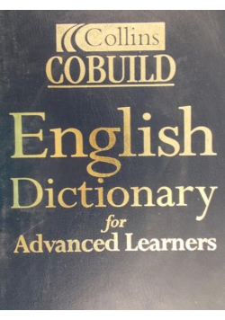 English Dictionary for Advanced Learners, Collins