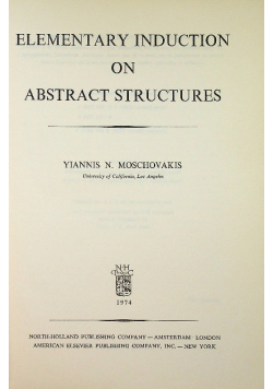 Elementary induction on abstract structures