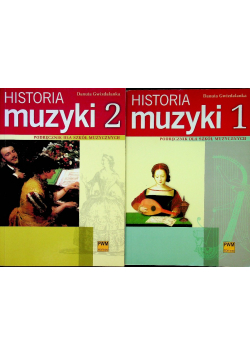 Historia muzyki tom 1 i 2