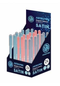 Długopis kulkowy Satin Pen (24szt) ASTRA