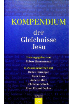 Kompendium der Gleichnisse Jesu