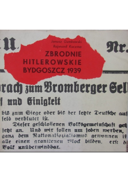 Zbrodnie hitlerowskie Bydgoszcz 1939