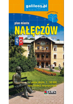 Nałęczów - plan miasta i mapa okolicy