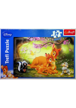 Puzzle 24 Trefl Maxi Bambi Najlepiej Z Mamą