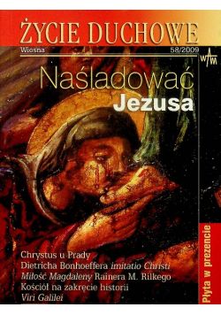Naśladować Jezusa 58 2009