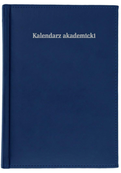 Kalendarz akad. 2023/24 A5 tyg. Vivella granat