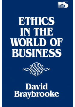 Ethics in the World of Business