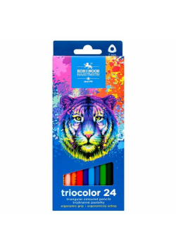 Kredki Triocolor Tygrys 24 kolory