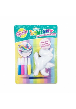 Jednorożec Squishy do pomalowania STnux
