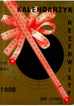 Kalendarzyk rezerwisty 1998