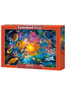 Puzzle 2000 el. C-200849-2 Man in Space