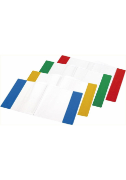 Okładka na zeszyt A5 PVC MIX (5szt)