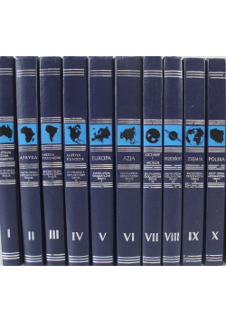 Encyklopedia Geograficzna Świata Tom 1 do 10