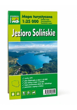 Mapa turystyczna 1:25 000 - Jezioro Solińskie WiT