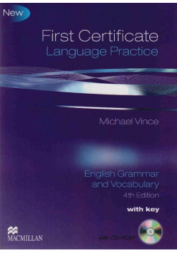First Certificate Language Practice English Grammar and Vocabulary with key z płytą CD