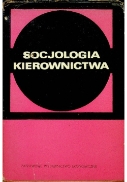 Socjologia kierownictwa