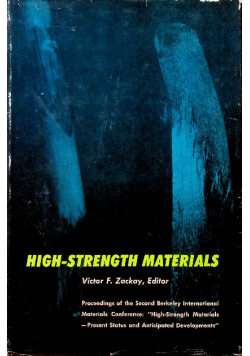 High strength materials