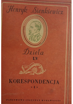 Dzieła LV Korespondencja I